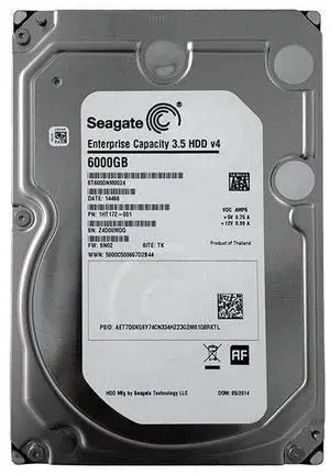 Seagate ST6000NM0024 6TB 7200RPM 256MB SATA 6.0 Gb/s 3.5" Enterprise Hard Drive