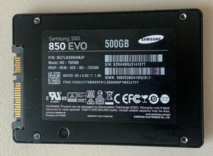 Samsung 850 EVO 500GB, Internal, 2.5 inch (MZ-75E500B/AM) SSD solid state HDD