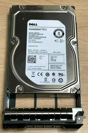 (NOT FOR HOME PC!) 91K8T 091K8T ST33000650SS DELL 3TB 7.2K 6G LFF 3.5'' SAS HDD HARD DRIVE W/TRAY