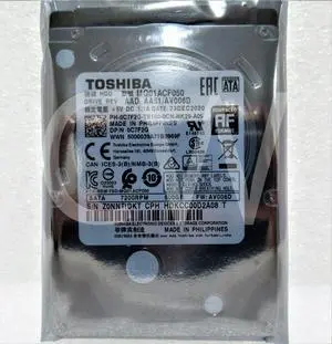 MQ01ACF050 TOSHIBA C7F2G 500GB 7.2K RPM 6Gb/s 2.5" SATA Laptop HDD Hard Drive