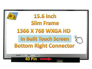 BOE NT156WHM-T00 15.6" HD Touch Screen LED LCD For Laptop – Matte/Glossy, 1366x768