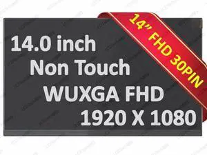 LP140WFH-SPM2 SPM3 LP140WFH(SP)(M2) 14'' IPS Laptop LCD Screen Panel FHD 00HXCK