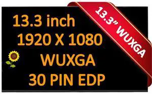 B133HAN06.7 fit N133HCA-E5A 13.3" FHD LCD Screen Panel NV133FHM-N4D M36416-001