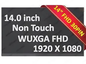 DP/N 06HXWT 6HXWT O6HXWT B140HAN07.1 14" WUXGA FHD 30pin Laptop LED LCD Screen
