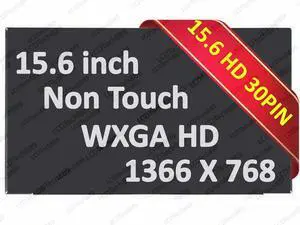 N156BGA-E53 Dell PN DP/N 07XMDT 7XMDT LCD Screen HD 1366x768 Matte TESTED