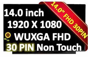 14.0" IPS FHD LED LCD LAPTOP DISPLAY SCREEN PANEL LIKE BOE NV140FHM-N4B