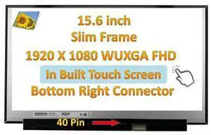 B156HAK02.0 HW4A HW0A LCD Screen FHD 1920x1080 Display 15.6 in