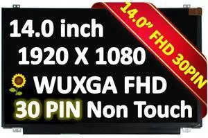 14" FHD WUXGA laptop Led Lcd Screen for Dell MNP4W B140HAN01.3 30 Pin Non-Touch