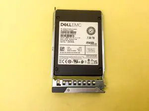 R1J8J DELL 7.68TB PCIE Gen4 NVME Read Intensive 2.5in U.2 SSD MZ-WLR7T6B