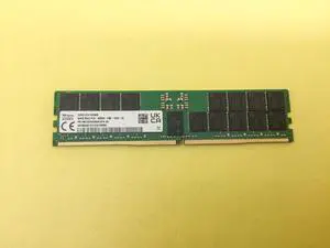 SK HYNIX 64G (1X64GB) 2RX4 PC5-5600B DDR5 RDIMM SERVER MEMORY HMCG94AGBQA181N