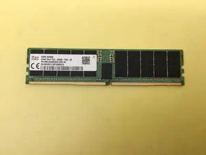 SK HYNIX 64GB(1X64GB) 2RX4 PC5-4800B DDR5 RDIMM SERVER MEMORY HMCG94MEBRA102N
