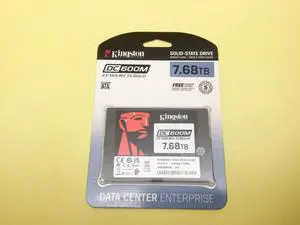 Kingston DC600M 7.68TB SATA 6Gb/s Mixed Use 2.5" Internal SSD SEDC600M/7680G