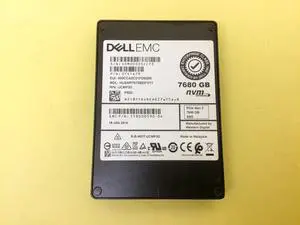 EMC WD HGST Ultrastar SN200 7.68TB PCIe3.0 NVMe U.2 2.5in SSD HUSMR7676BDP3Y1