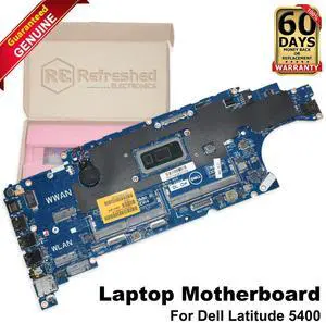 Dell Latitude 5400 Laptop Motherboard Core i5-8365U 1.6GHz EDC41 LA-G892P 5T75M