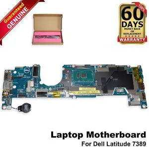 Dell Latitude 7389 Motherboard i5-7300U 2.6GHz Dual-Core 8GB RAM LA-E111P 4T8FJ