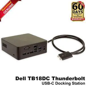 Dell Precision 7730 7530 K16A Thunderbolt 3 USB-C Docking Station 2RRTM TB18DC