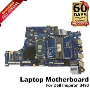 Dell Inspiron 3501 3493 3593 Motherboard i3-1005G1 1.20GHz 2-Core LA-J081P TW31C
