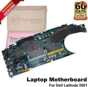 Dell Latitude 5501 Laptop Motherboard Core i5-9300H 2.40GHz EDC51 LA-H181P 5T36M
