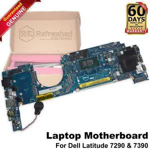 Dell Latitude 7290 7390 Laptop Motherboard i7-8650U 1.9GHz LA-F312P DM96X