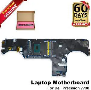 Dell Precision 7730 Motherboard i9-8950HK Hex-Core 2.9GHz CPU LA-F601P 1DY8W