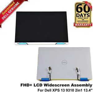 Dell XPS 13 9300 7390 9310 2-in-1 13.4 FHD+ LCD TouchScreen Assembly White R3FYY