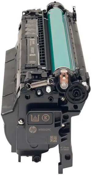 HP 655A Black Original LaserJet Toner Cartridge, ~12,500 pages, CF450A