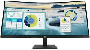 HP P34hc G4 WQHD USB-C Curved Monitor 34" WQHD (3440 x 1440) 48-100 Hz