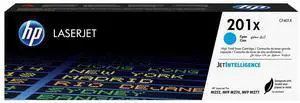 HP 201X High Yield Cyan Original LaserJet Toner Cartridge, ~2,300 pages, CF401X