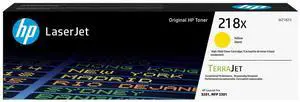 HP 218X High Yield Yellow Original LaserJet Toner Cartridge, ~2,500 pages
