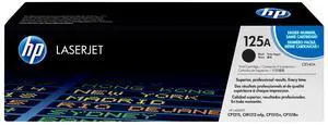 HP 125A Black Original LaserJet Toner Cartridge, ~2,200 pages, CB540A