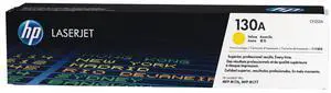 HP 130A Yellow Original LaserJet Toner Cartridge, ~1,000 pages, CF352A