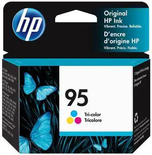 HP 95 Tri-color Original Ink Cartridge, ~330 pages, C8766WN#140