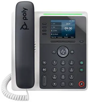 Poly Edge E220 IP Phone and PoE-enabled