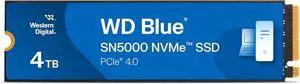 WD 4TB Blue SN5000 NVMe Internal Solid State Drive SSD WDS400T4B0E