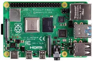 Raspberry Pi 4 Model B 4GB Quad Core 64 Bit WiFi Bluetooth C1208-4GB