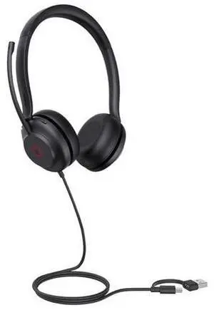 Yealink UH35 Dual Teams USB Headset with Micr & Noise Cancelling USB-C/A 1308163
