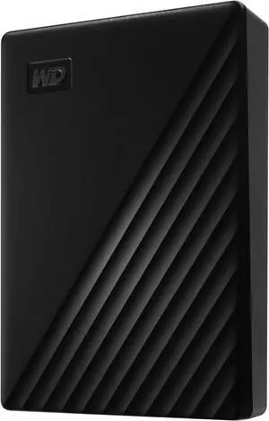 WD 6TB My Passport, Portable External HDD USB 3.1/3.0 (Black) WDBR9S0060BBK-WESN