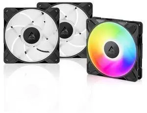 Arctic P14 Pro A-RGB PWM 140mm 2500rpm 4-Pin Case Fan (3Pcs) Black ACFAN00320A