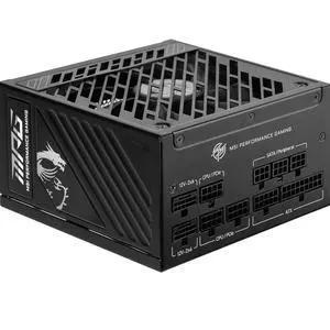 MSI 1000W ATX 3.1 PSU Full Modular 80 Plus Gold Certified ATX MPG A1000GS PCIE5 MSI 1000W ATX 3.1 PSU Full Modular 80 Plus Gold Certified ATX MPG A1000GS PCIE5
