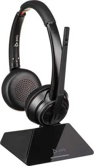 Poly Savi 8220 UC DECT 1920-1930 MHz USB-A Headset US w/ Charge base 77T33AA#ABA