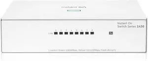 HPE Networking Instant On 1430 8-Port Gb Unmanaged Layer 2 Ethernet Switch