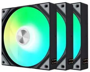 TRYX ROTA SL ARGB 120mm Fan Triple Pack (Black) F-R120A-AM3M-G0K