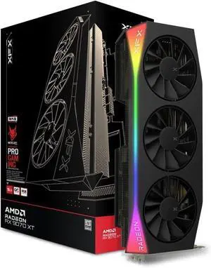 XFX Mercury AMD Radeon RX 9070XT OC Gaming Edition with RGB 16GB RX-97TRGBBBA