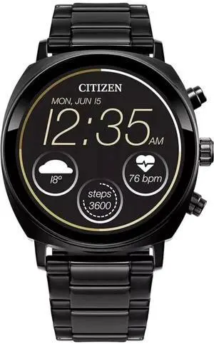 Citizen CZ Smart PQ2 41MM Unisex Smartwatch HR, Fitness Tracker MX1005-83X