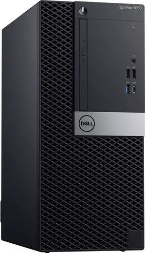 Dell Optiplex 7060 Mid Tower Desktop i5-8600 4.3 Ghz 6-Core 32GB 512GB SSD Win11
