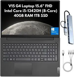 Lenovo V15 Gen 4 15.6" FHD 8-Core i5-13420H 40GB 1TB SSD Webcam Docking W11P Lenovo V15 Gen 4 15.6" FHD 8-Core i5-13420H 40GB 1TB SSD Webcam Docking W11P