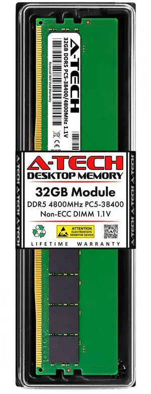 32GB DDR5 4800 MHz PC5-38400 Hynix HMCG88MEBUA081N Equivalent Desktop Memory RAM