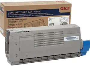 Oki Original LED Toner Cartridge - Black - 1 Each (46507604)