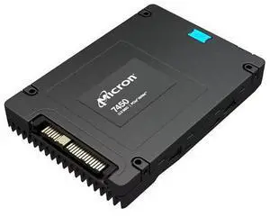 Micron MTFDKCC7T6TFR-1BC1ZABYYR 7450 PRO 7.6TB NVMe PCIe 4.0 3DTLC U.3 15mm SSD