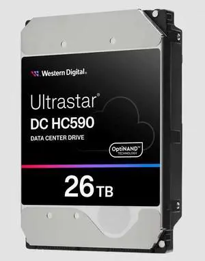 (NOT FOR HOME PC!) SEALED WD WUH722626AL5204 3.5" 26TB SAS 12Gb/s 7.2kRPM 512M 0F59375 512e HDD